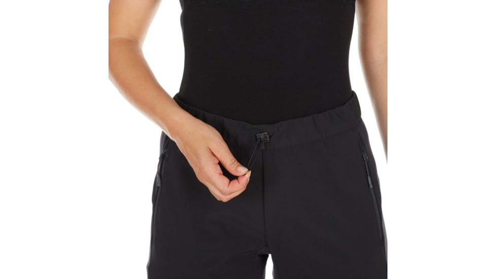 Mammut Botnica Softshell Pants - Womens, Black/Black, 6, 30, 1020-10900-0052-36-10
