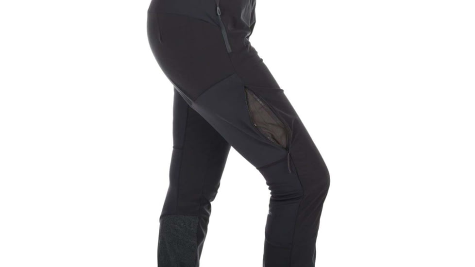 Mammut Botnica Softshell Pants - Womens, Black/Black, 6, 30, 1020-10900-0052-36-10