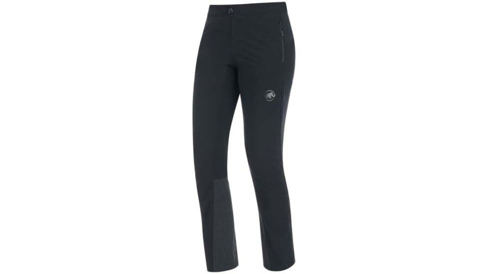 Mammut Botnica Softshell Pants - Womens, Black/Black, 6, 30, 1020-10900-0052-36-10