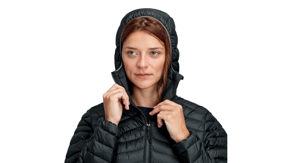 Mammut Broad Peak Hooded Down Insulated Jacket - Womens, Black-Phantom, XL, 1013-00350-00189-116