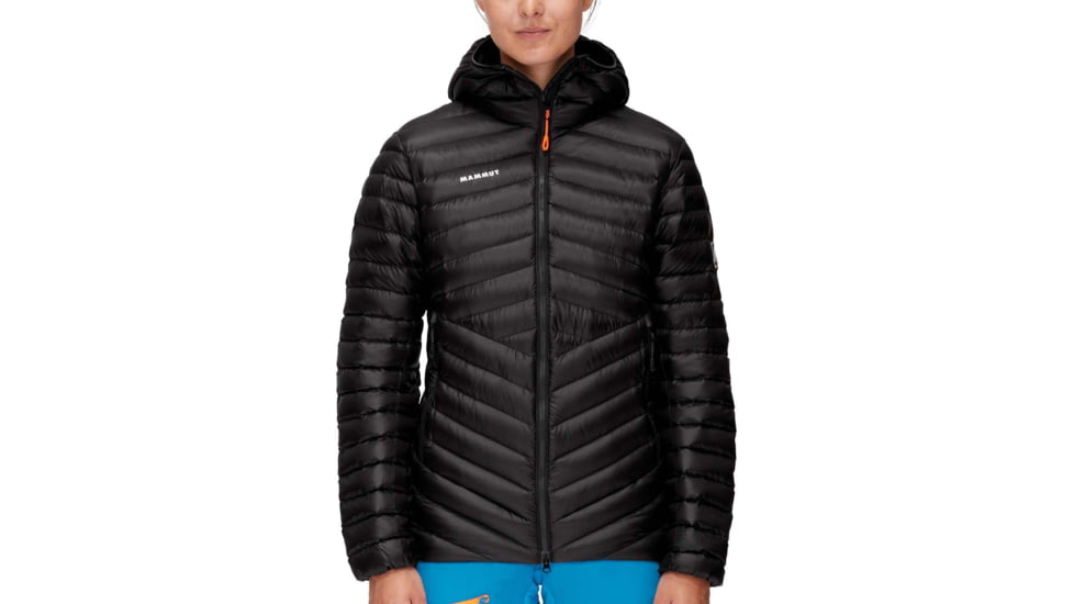 Mammut Broad Peak Hooded Down Insulated Jacket - Womens, Black/White, Medium, 1013-00350-0047-114