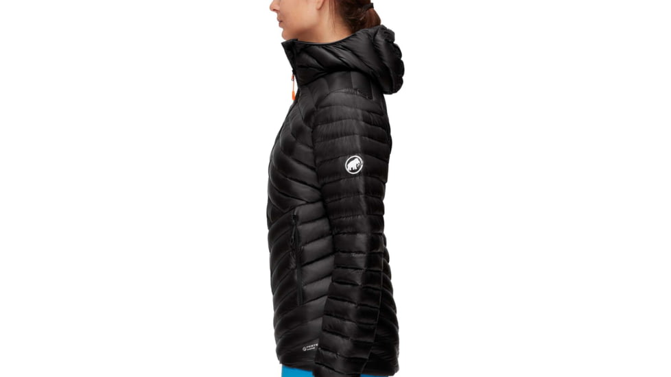 Mammut Broad Peak Hooded Down Insulated Jacket - Womens, Black/White, Medium, 1013-00350-0047-114
