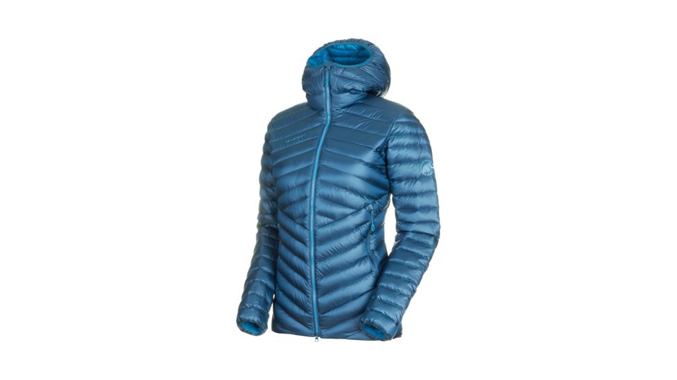 Mammut Broad Peak Down Insulated Hooded Jacket - Womens, Wing Teal/Sapphire, Large, 1013-00350-3559-115