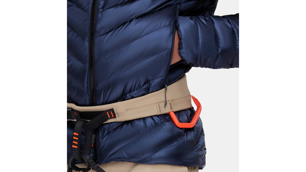 Mammut Broad Peak IN Hooded Jacket - Mens, Marine/Black, Extra Large, 1013-02962-5975-116