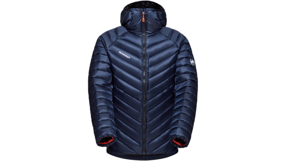 Mammut Broad Peak IN Hooded Jacket - Mens, Marine/Black, Extra Large, 1013-02962-5975-116