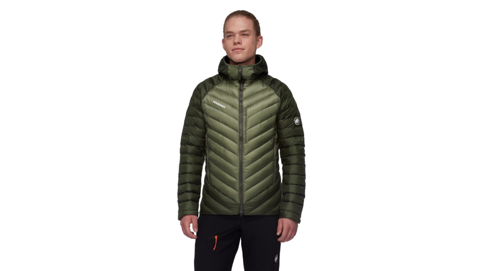 Mammut Broad Peak IN Hooded Jacket - Mens, Marsh/Dark Marsh, Small, 1013-02961-40300-113