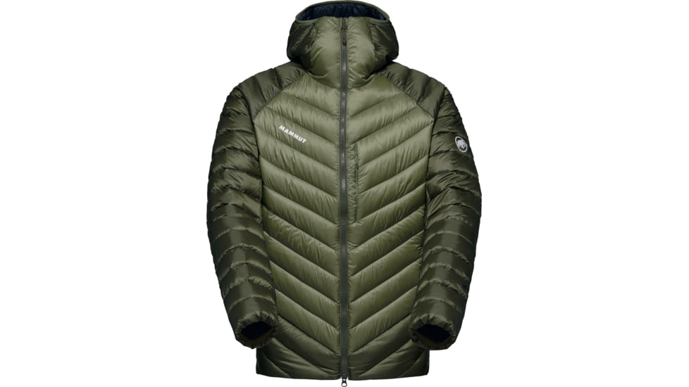 Mammut Broad Peak IN Hooded Jacket - Mens, Marsh/Dark Marsh, Small, 1013-02961-40300-113
