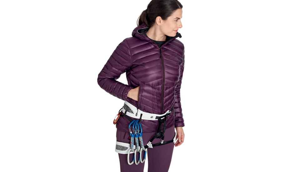 Mammut Broad Peak IN Hooded Jacket - Womens, Blackberry, Large, 1013-00350-6380-115