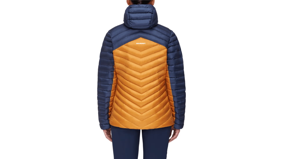 Mammut Broad Peak IN Hooded Jacket - Womens, Cheetah/Marine, Small, 1013-00350-7508-113