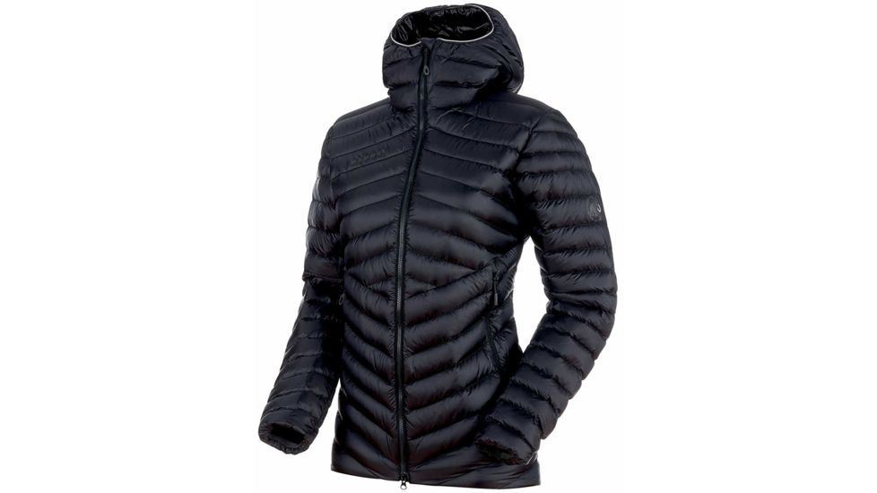 Mammut Broad Peak Insulated Hooded Jacket - Womens, Black-Phantom, 2XS, 1013-00350-00189-111