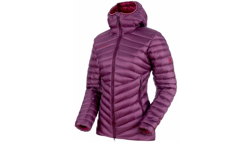Mammut Broad Peak Insulated Hooded Jacket - Womens, Grape-Beet, 2XS, 1013-00350-40007-111