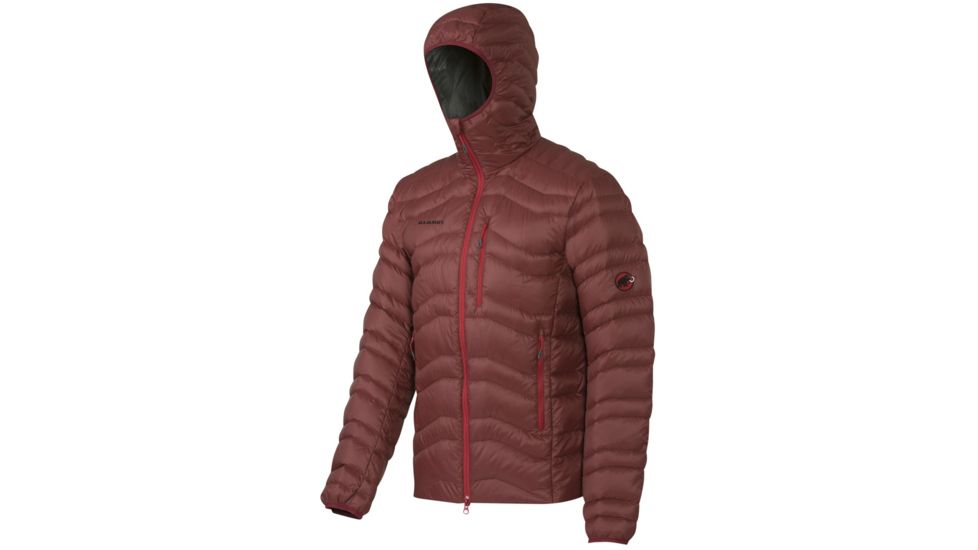Mammut Broad Peak IS Hooded jacket - Men's-Maroon-Large