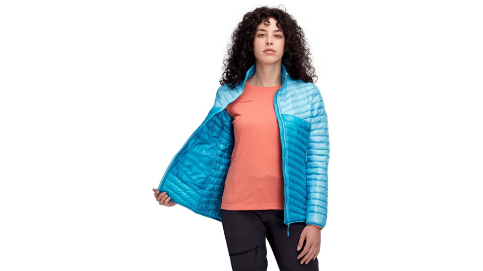 Mammut Broad Peak Light IN Jacket - Womens, Ocean/Whisper, Large, 1013-00320-50317-115