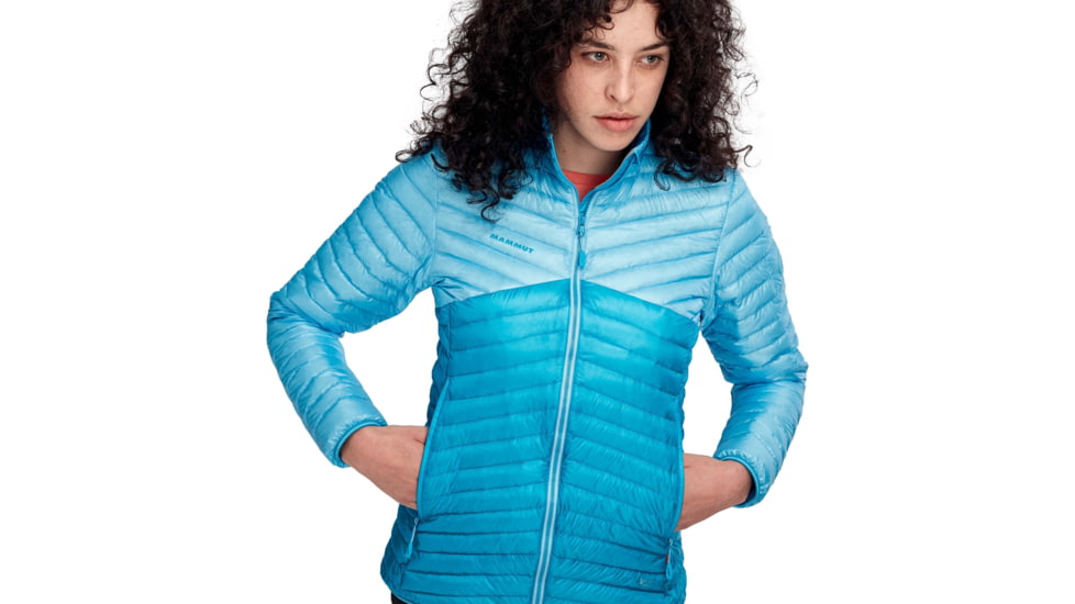 Mammut Broad Peak Light IN Jacket - Womens, Ocean/Whisper, Large, 1013-00320-50317-115