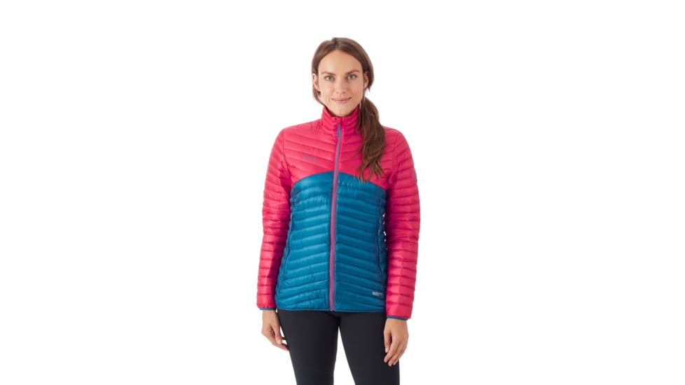 Mammut Broad Peak Light Insulated Jacket - Womens, Sapphire-Dragon Fruit, M, 1013-00320-50251-114