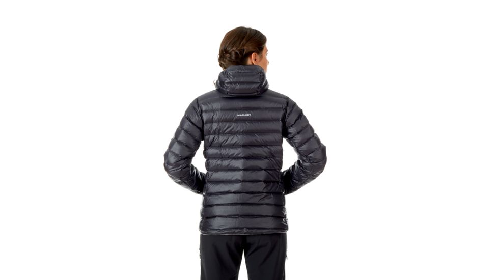 Mammut Broad Peak Pro Insulated Hooded Jacket - Womens, Phantom, Large, 1013-00340-00150-115