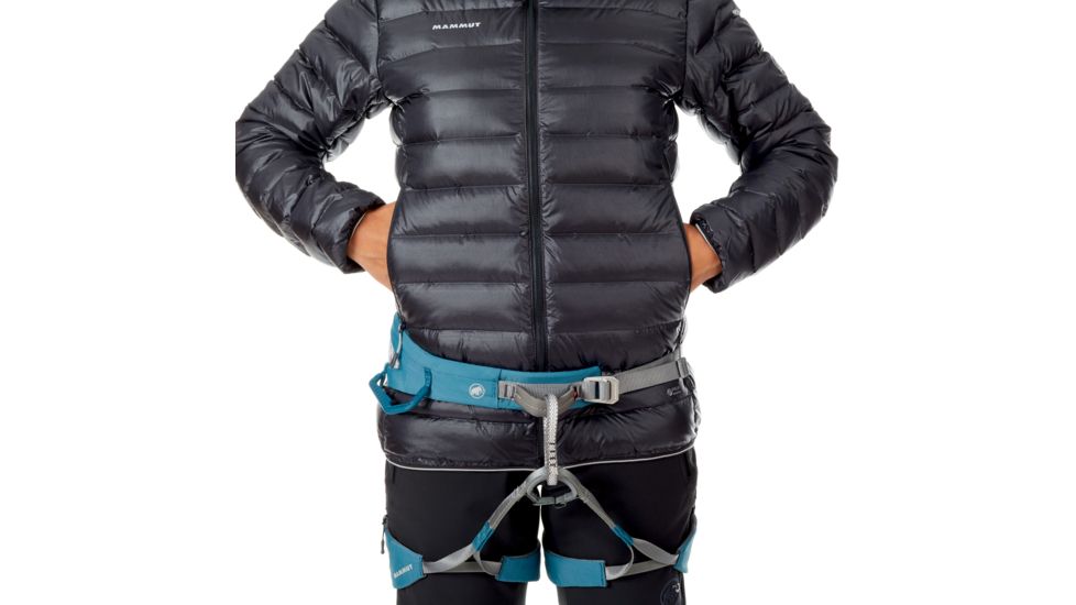 Mammut Broad Peak Pro Insulated Hooded Jacket - Womens, Phantom, Large, 1013-00340-00150-115