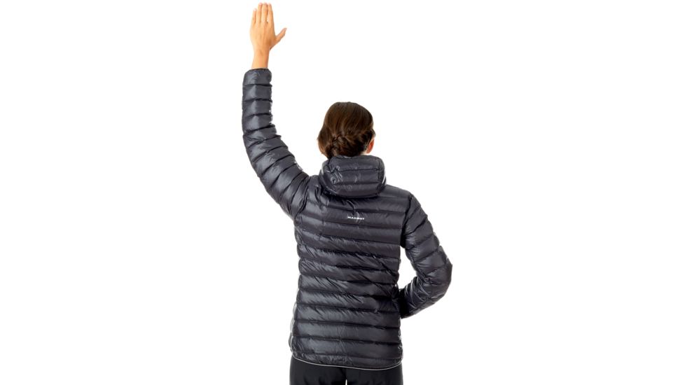 Mammut Broad Peak Pro Insulated Hooded Jacket - Womens, Phantom, Large, 1013-00340-00150-115