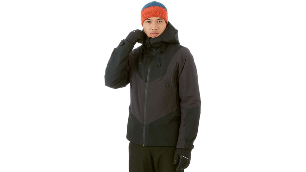 Mammut Cambrena Hardshell Thermo Hooded Jacket - Mens, Black, Extra Large, 1010-27240-0001-116