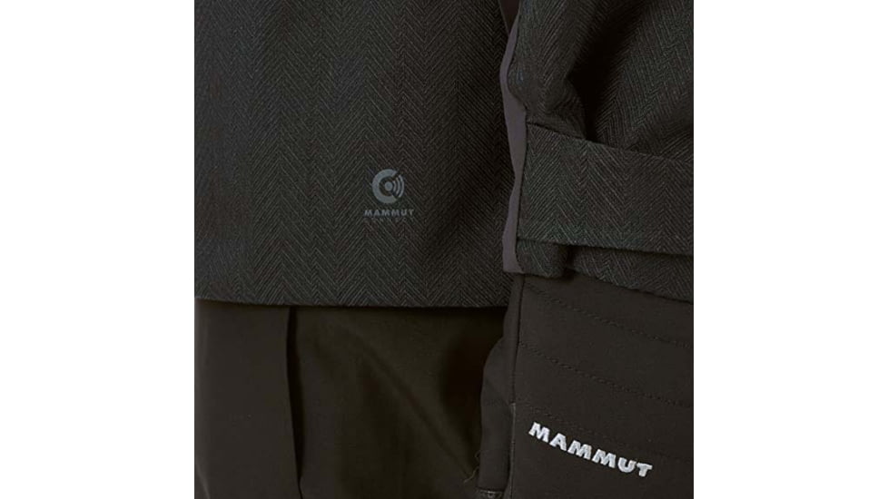 Mammut Cambrena Hardshell Thermo Hooded Jacket - Mens, Black, Extra Large, 1010-27240-0001-116