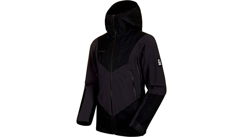 Mammut Cambrena Hardshell Thermo Hooded Jacket - Mens, Black, Extra Large, 1010-27240-0001-116
