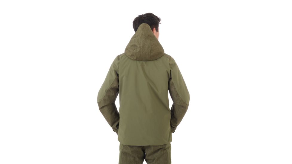 Mammut Cambrena Hardshell Thermo Hooded Jacket - Mens, Iguana, Medium, 1010-27240-4584-114