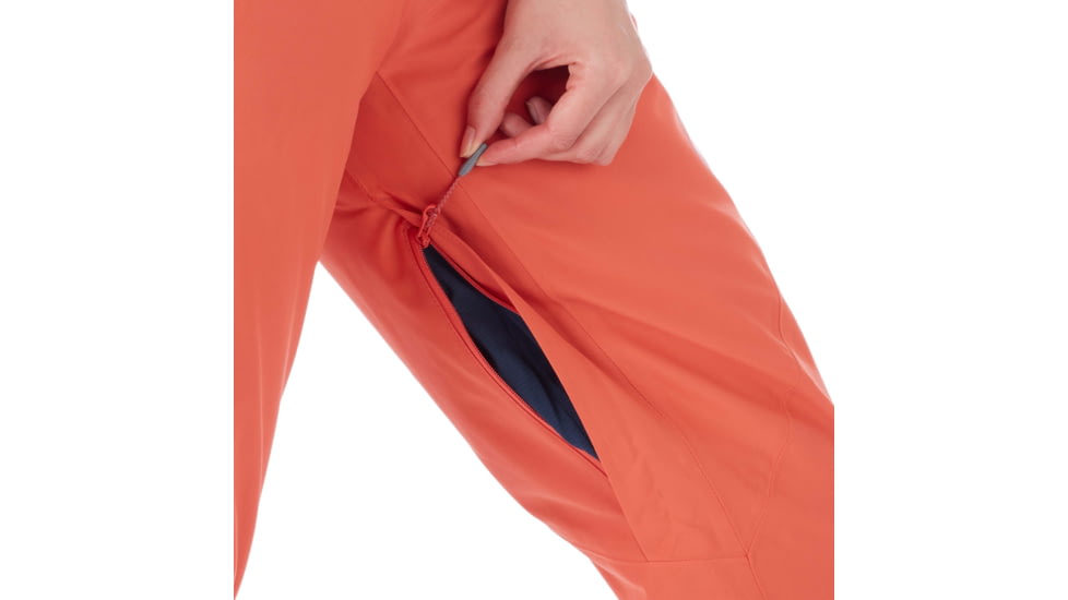 Mammut Casanna Hardshell Thermo Pants - Womens, Pepper, 14, 30, 1020-12570-3543-44-10