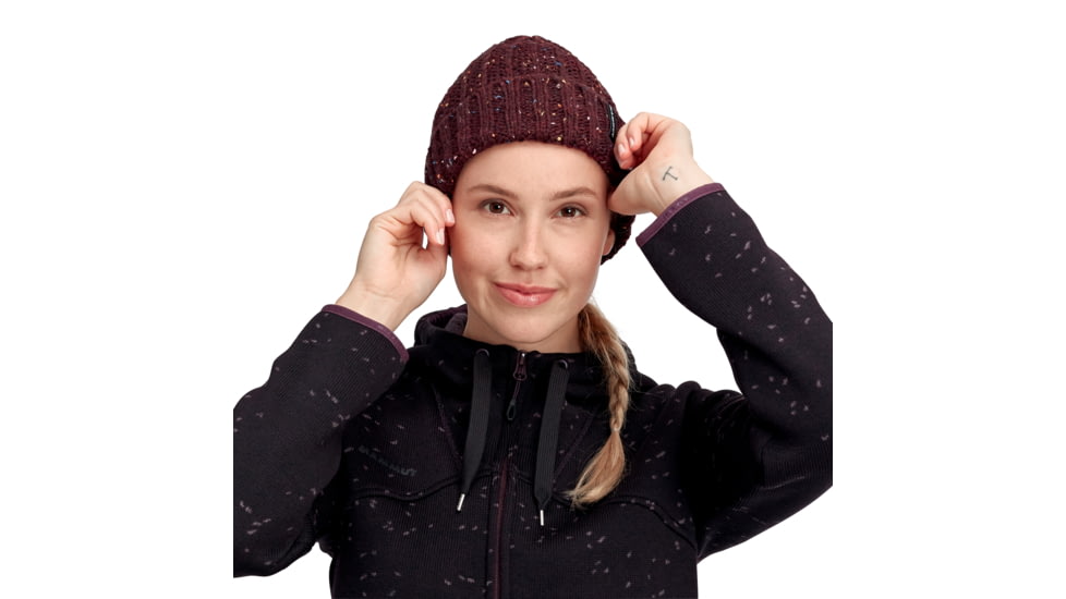 Mammut Chamuera Beanie, Dark Merlot, One Size, 1191-00530-6392-1