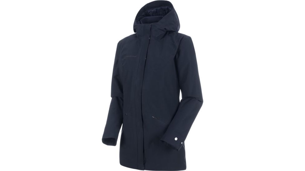 Mammut Chamuera Hardshell Thermo Hooded Parka - Womens, Marine, 2XS, 1010-26450-5118-111