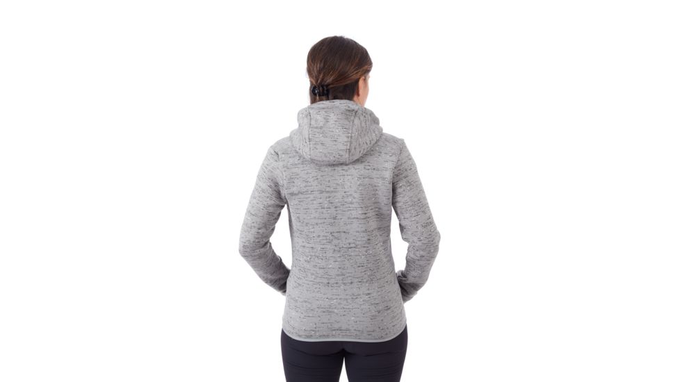 Mammut Chamuera Hooded Midlayer Jacket - Womens, Granite, Extra Small, 1014-01370-0818-112