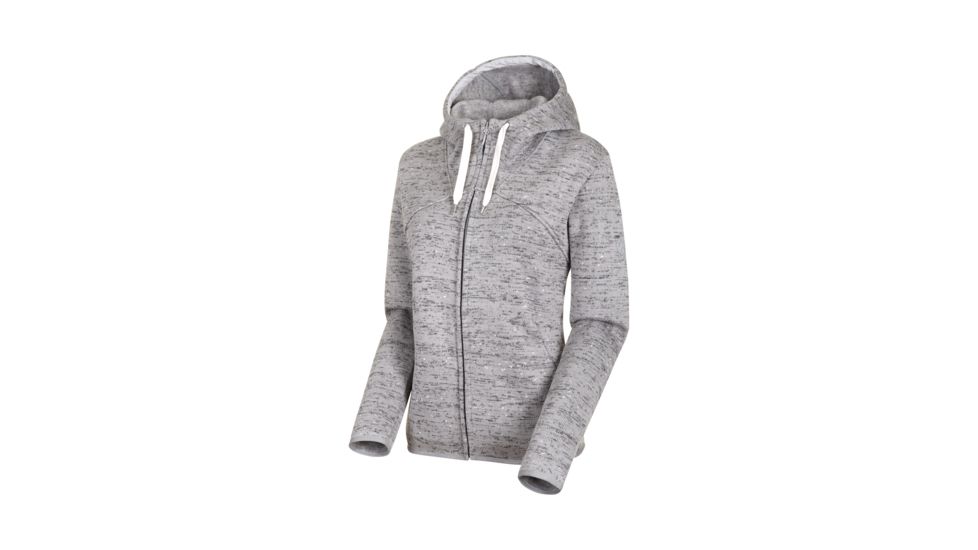 Mammut Chamuera Hooded Midlayer Jacket - Womens, Granite, Extra Small, 1014-01370-0818-112