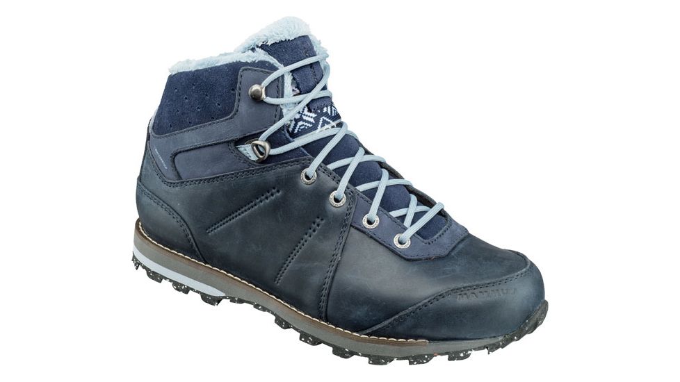 Mammut Chamuera Mid WP Hiking Boots - Women's, Marine-Fog, US 8, 3020-05850-5987-1065