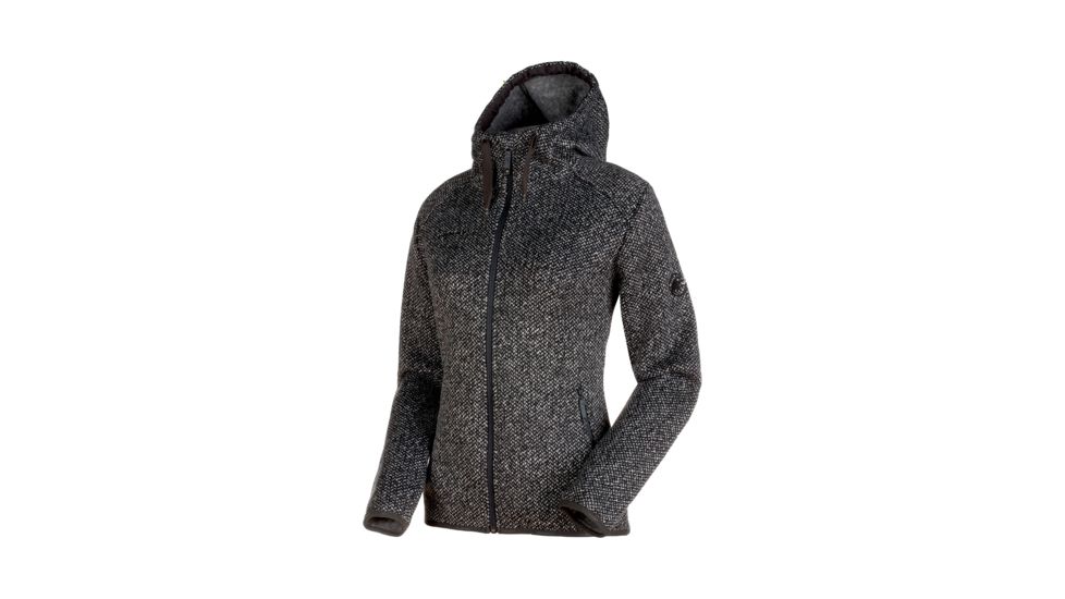 Mammut Chamuera ML Hooded Fleece Jacket - Women's, Graphite, Small 1010-24970-0121-113