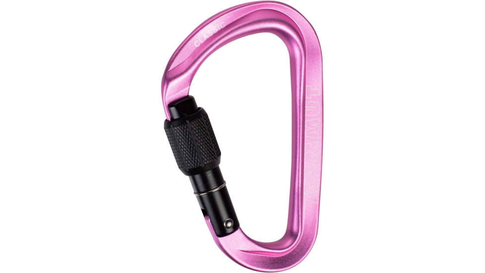 Mammut Classic HMS Screwgate Carabiner, Screw Gate/Pink, One Size, 2040-02470-15274-1
