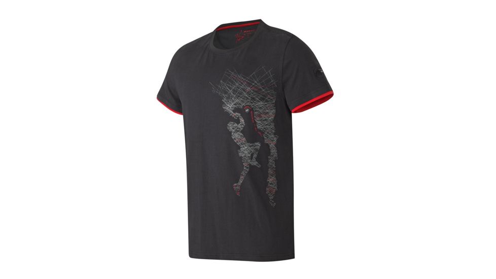 Mammut Climbaday T-Shirt - Men's-Black-Large