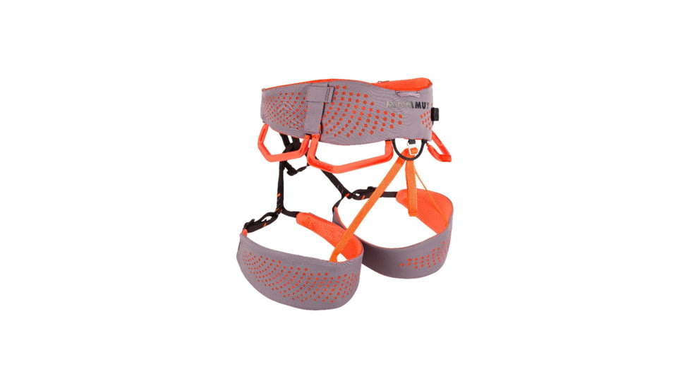 Mammut Comfort Fast Adjust Harness - Womens, Shark Safety Orange, Extra Small, 2020-00930-00431-110