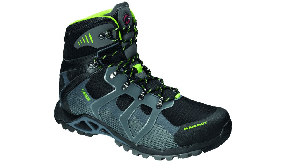 Mammut Comfort High GTX Hiking Boot - Women's -Black/Graphite-Medium-7