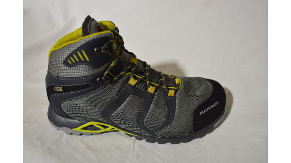 Mammut Comfort Mid GTX SURROUND-Men's-US 9.5-Graphite/Dark Salamander