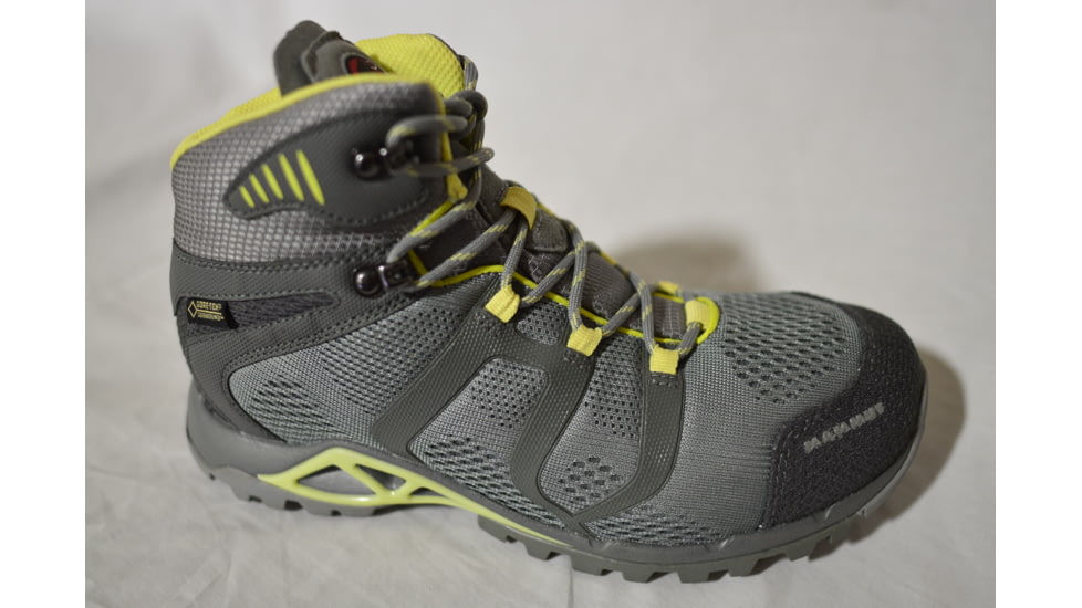 Mammut Comfort Mid GTX SURROUND-Women's-US 7-Grey/Lemon
