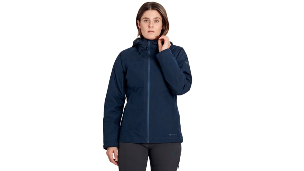 Mammut Convey 3 in 1 HS Hooded Jacket - Womens, Marine/Marine, Extra Small, 1010-26490-5791-112