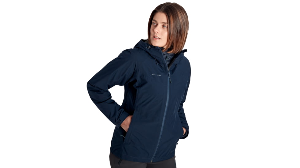 Mammut Convey 3 in 1 HS Hooded Jacket - Womens, Marine/Marine, Extra Small, 1010-26490-5791-112