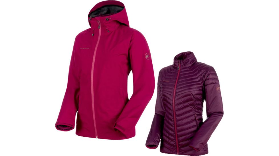 Mammut Convey 3 Insulated 1 Hardshell Hooded Jacket - Womens, Beet-Grape, Medium, 1010-26490-3495-114