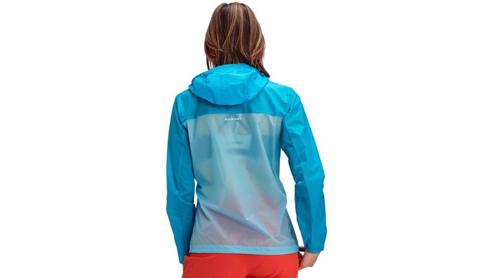 Mammut Convey Hooded Jacket - Womens, Ocean/Whisper, Large, 1012-00120-50317-115