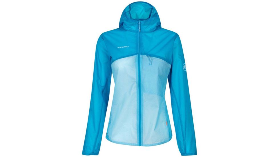 Mammut Convey Hooded Jacket - Womens, Ocean/Whisper, Large, 1012-00120-50317-115