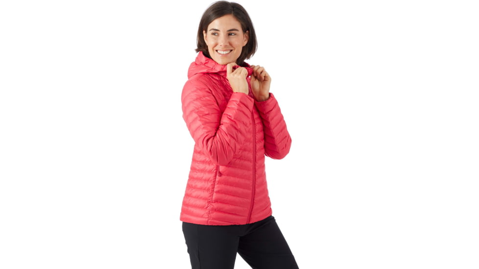 Mammut Convey Insulated Hooded Jacket - Women's, Small, Dragon Fruit/Scooter, 1013-00250-3559-113