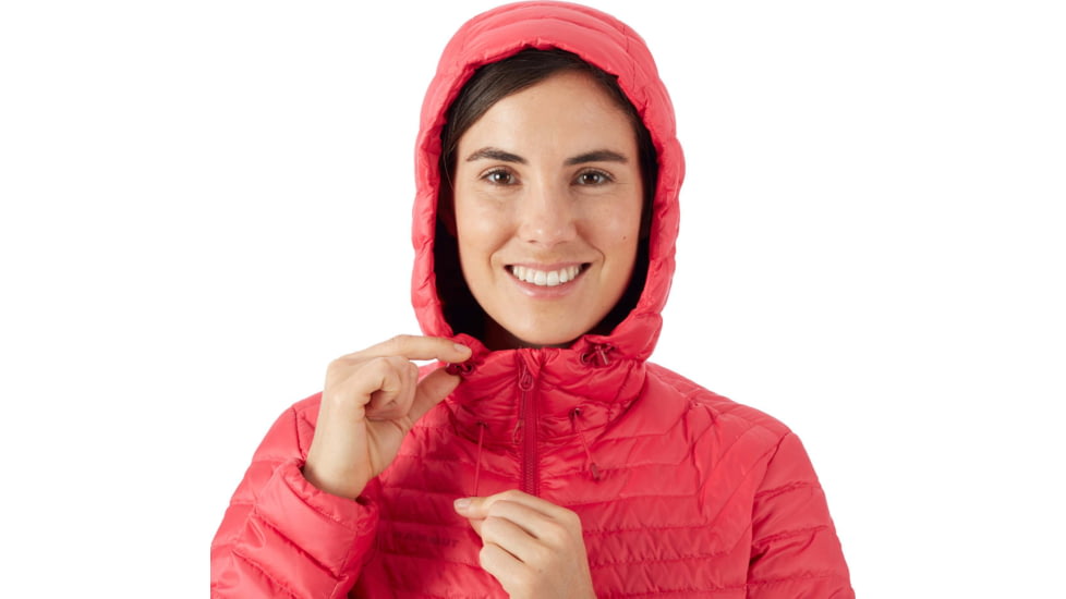 Mammut Convey Insulated Hooded Jacket - Women's, Small, Dragon Fruit/Scooter, 1013-00250-3559-113