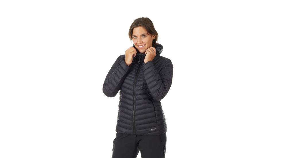 Mammut Convey Insulated Hooded Jacket - Women's, Small, Black/Phantom, 1013-00250-00189-112