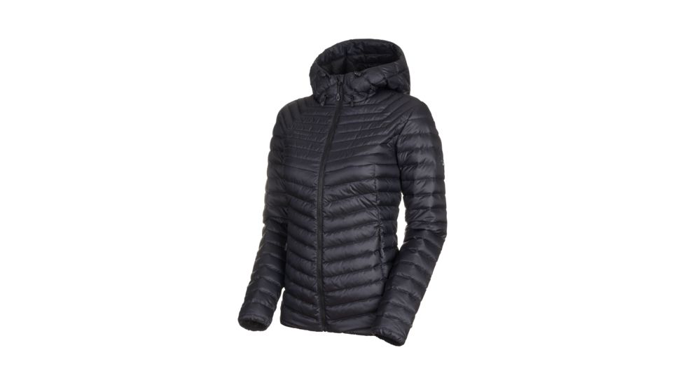 Mammut Convey Insulated Hooded Jacket - Women's, Small, Black/Phantom, 1013-00250-00189-112