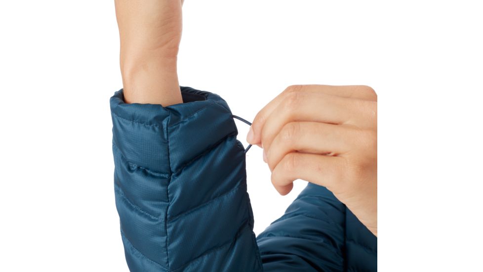 Mammut Convey Insulated Hooded Jacket - Women's, Extra Small, Wing Teal/Pepper, 1013-00250-50265-112