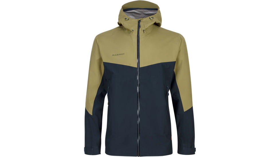 Mammut Convey Tour Hardshell Hooded Jacket - Mens, Olive/Marine, Small, 1010-27840-40123-113